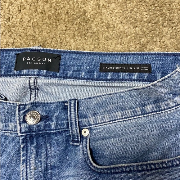 Men’s stacked skinny jeans - Picture 2 of 4